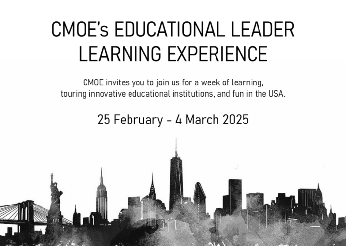 CMOE's Educational Leaders Learning Experience (UPGRADE TO SINGLE OCCUPANCY)